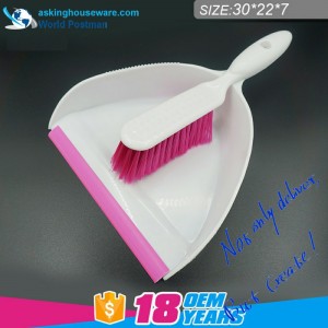 Balai-brosse Akbrand Dustpan avec entrée plus large et câble en PVC